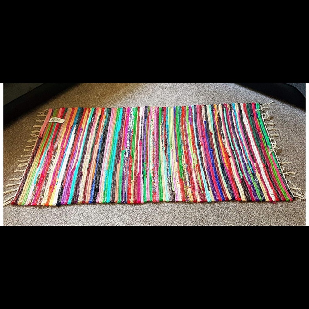 Brand New 4’x6’ Recycled Cotton Rug